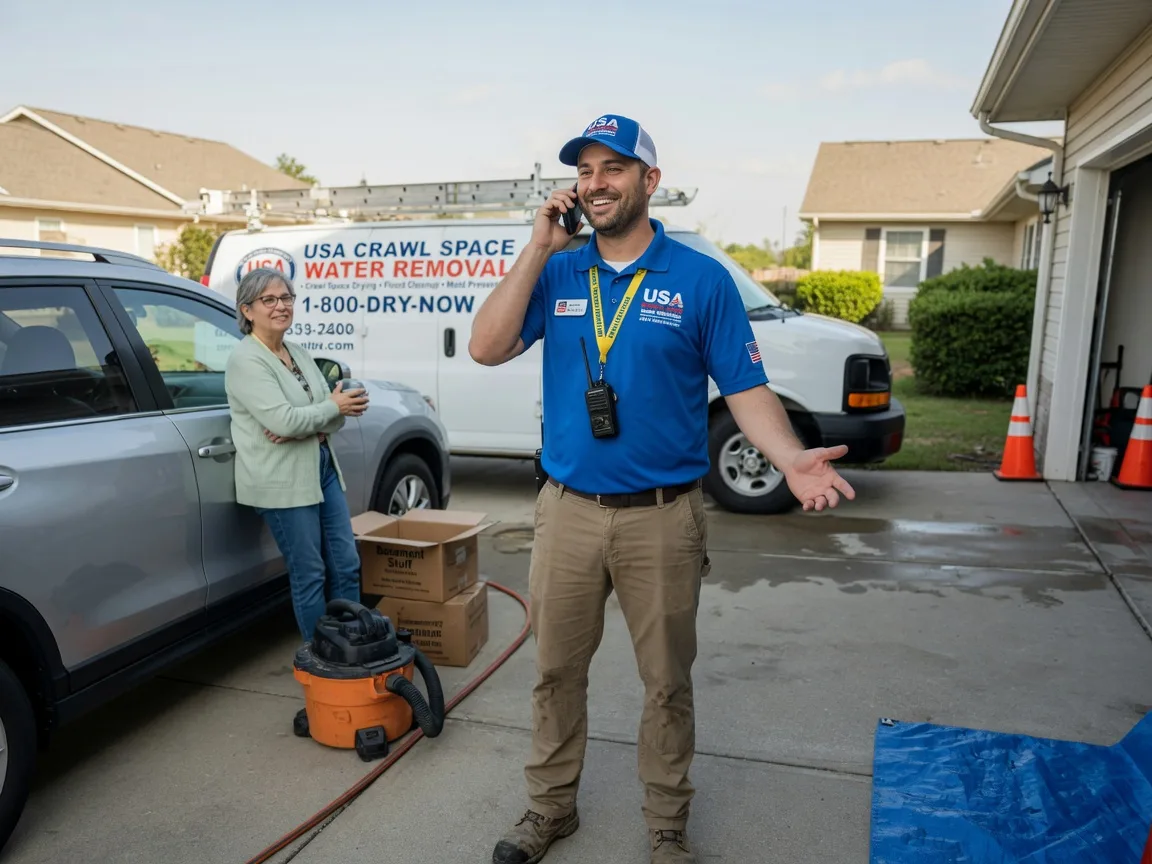 Crawl Space Water Removal Le Mars, IA FAQs
